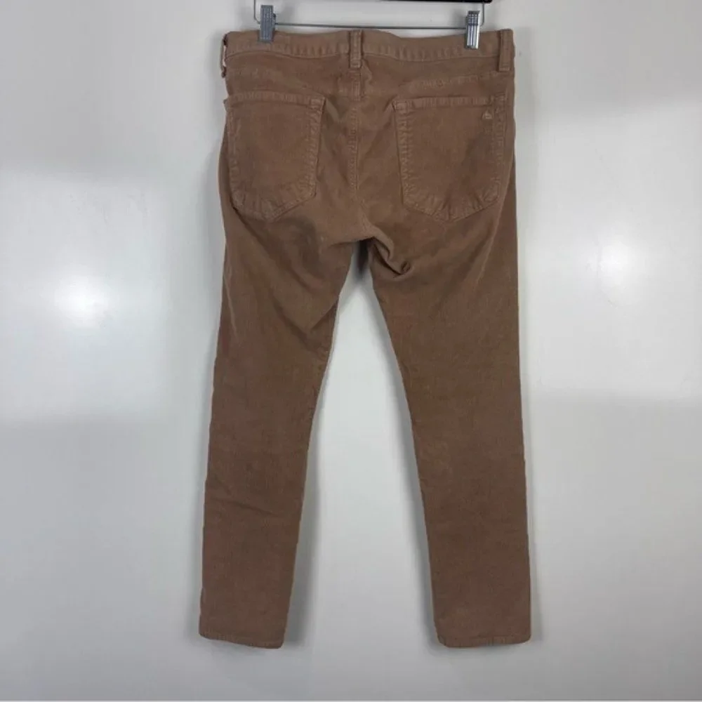Rag & Bone Tomboy Low Rise Corduroy Slim Fit Jeans Tan Women's Size 29 - Picture 3 of 9